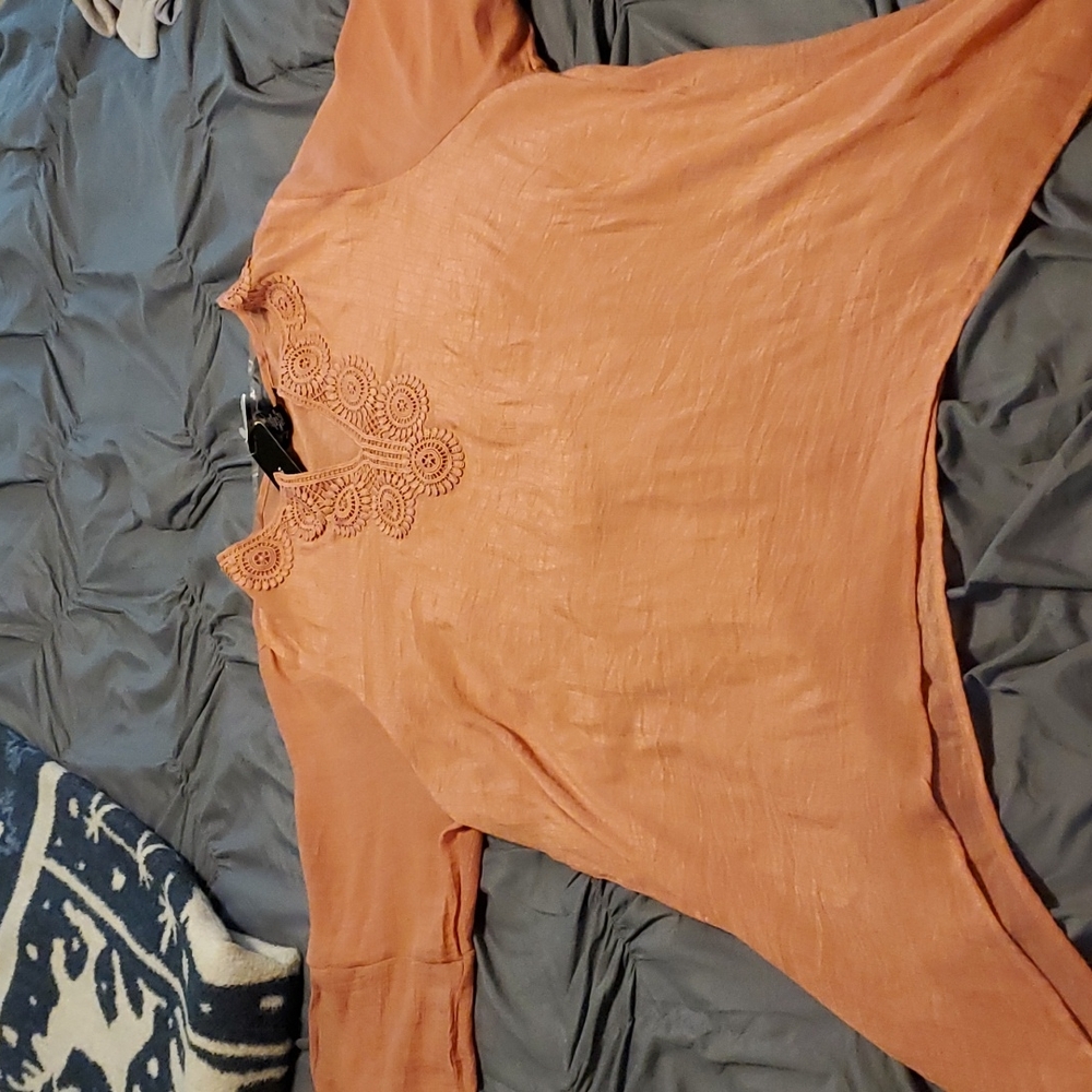 Pink Boho Blouse